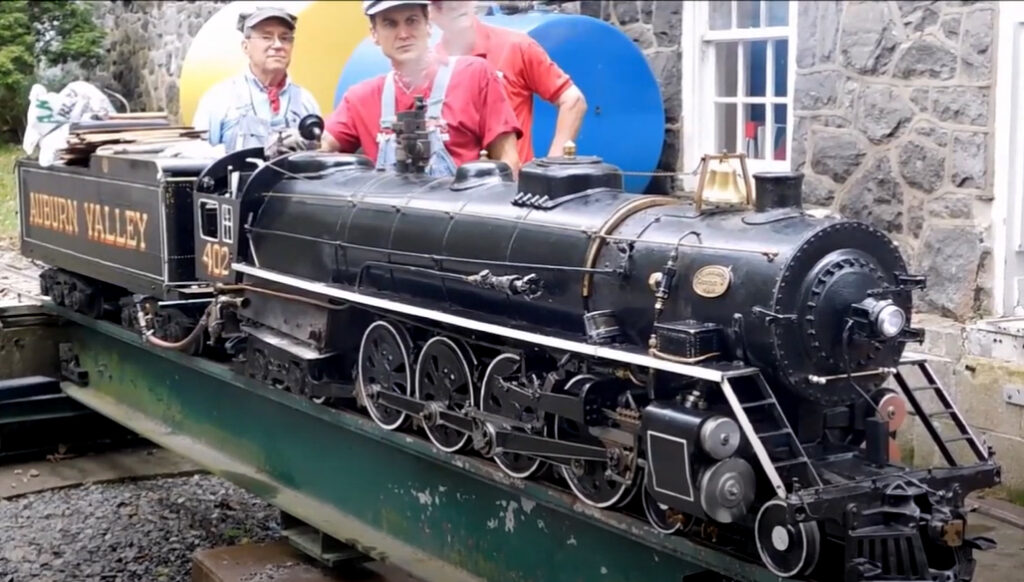 The 4-8-4 Northern Engine #402 as it looks today